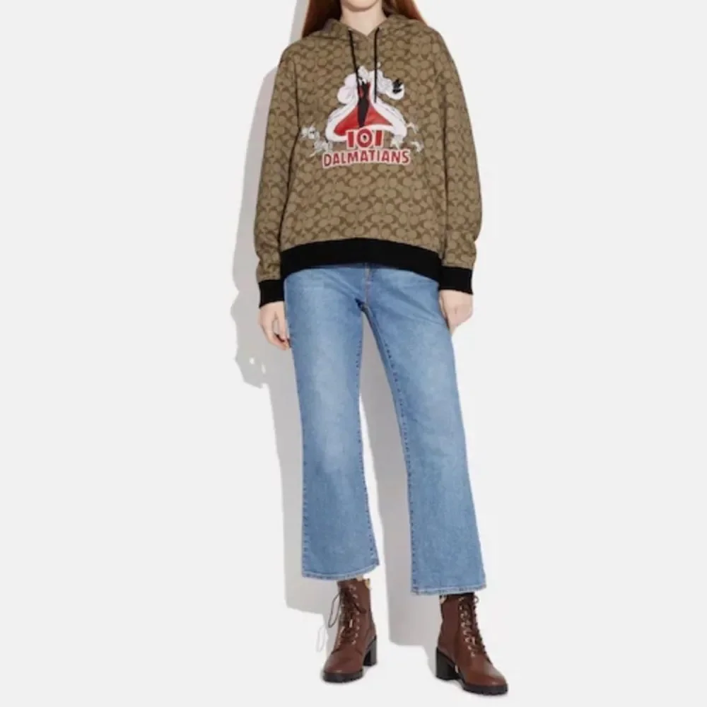 Disney X Coach Signature Logo 101 Dalmatians Oversized Hoodie - Picture 8 of 8